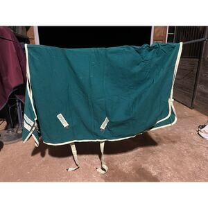 Horseware Ireland Amigo Green Horse Stable Day Sheet size 81”